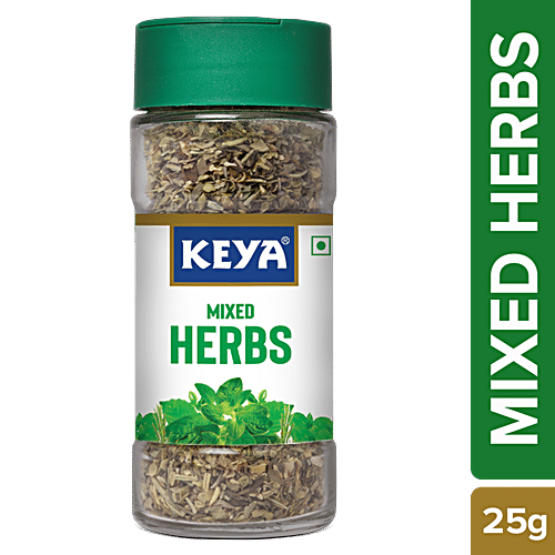 Keya Mixed Herb, Freeze Dried - Oregano, Thyme, Rosemary, Basil, 20 g Bottle